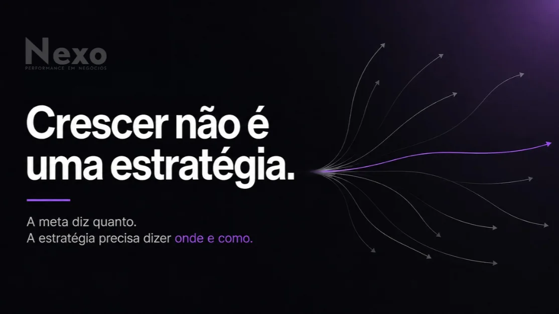 Crescer não é uma estratégia